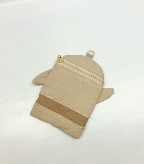 埴輪　ハニワ　パスケース｜とりさん工房ーかわいいハンドメイドポーチ