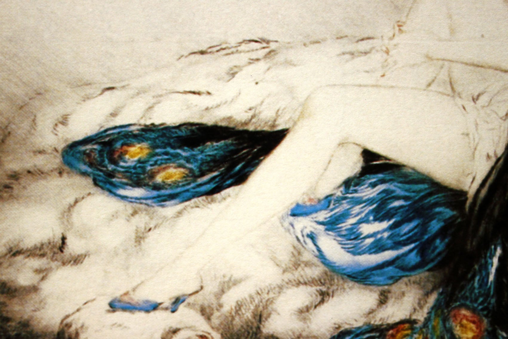 ルイ イカール「シルクローブ」作品証明書 展示用フック 限定375部エディション付複製画ジークレ