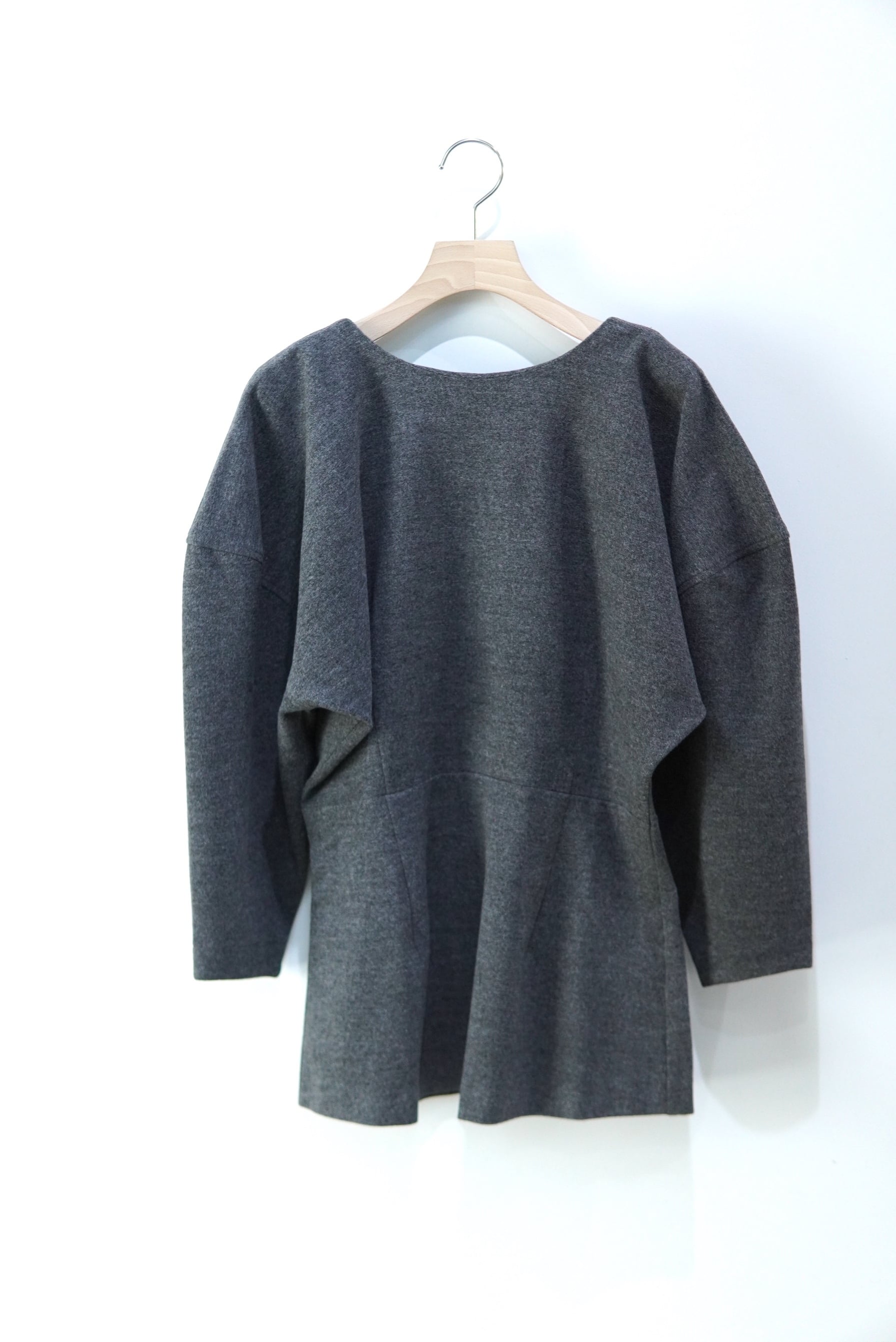 littlesuzie　LINEN COTTON RIB KNIT TOP little suzie / LINEN COTTON SLEEVELESS RIB KNIT TOP / Gray