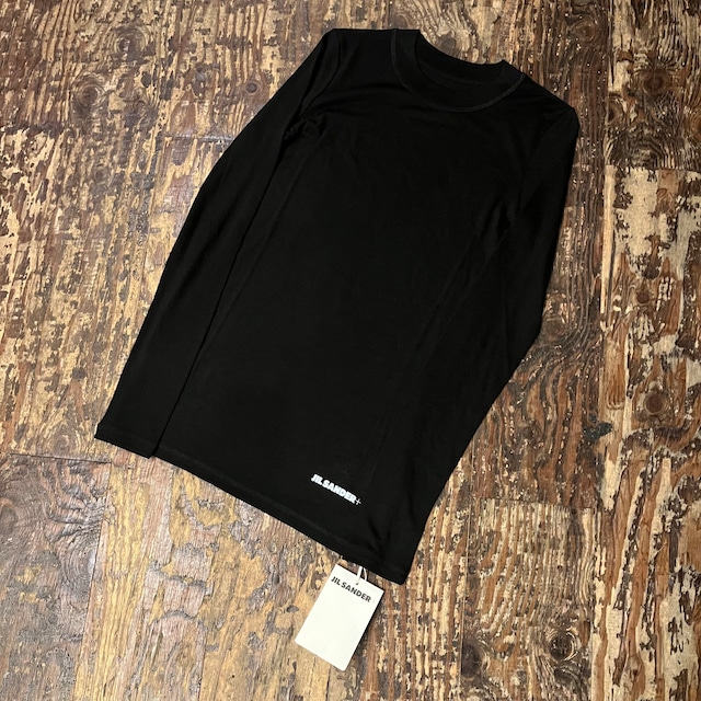 JIL SANDER+ ジルサンダープラス テクニカルウール長袖Tシャツ　SIZE L.J40GC0022 【代官山11】