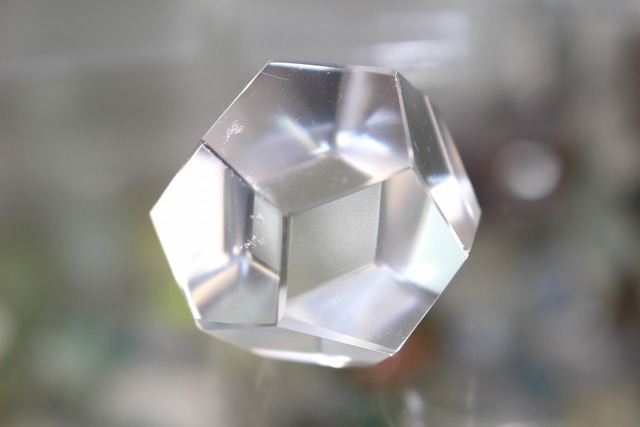 神聖幾何学✨レムリアン水晶の12面体　小