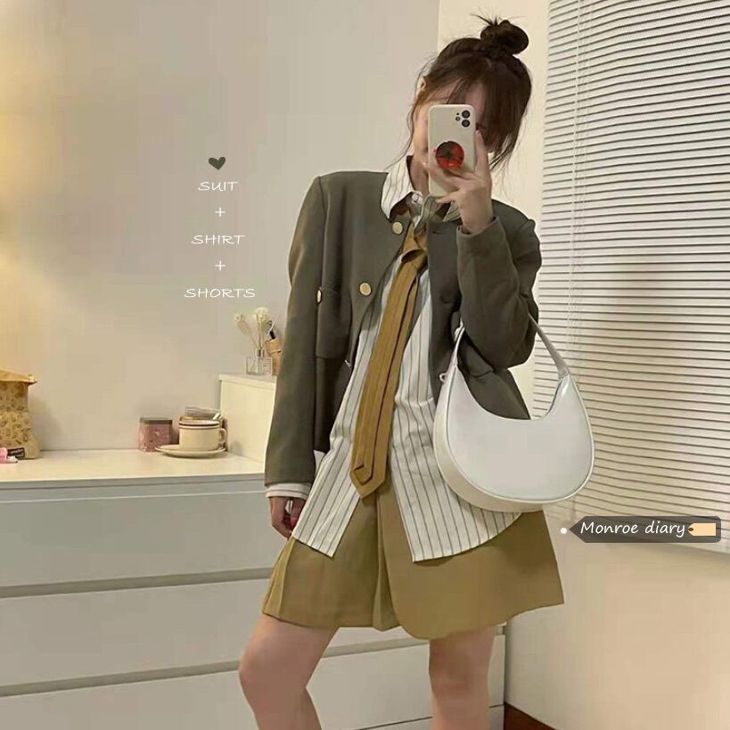 スタイルオータムジャケット シャツ ストリート 秋物 モンロー97631714791