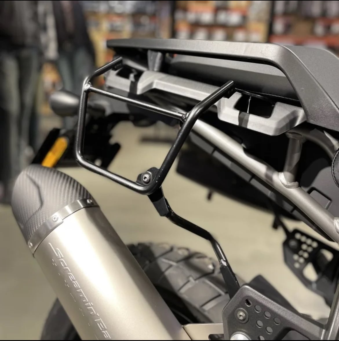H-D RH1250A パンアメリカ用ブラケット 左右セット Klickfix対応 | La