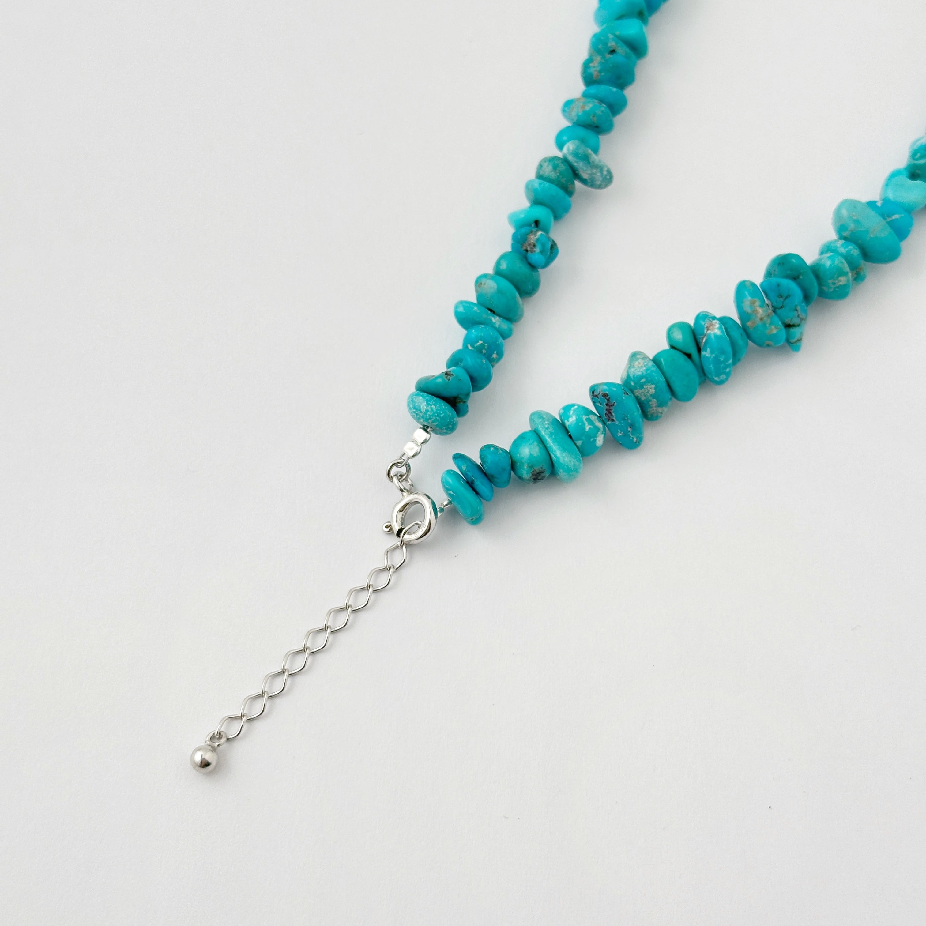 Lagoon Original チベッタン ターコイズ 一連 ネックレス 40/45/50cm