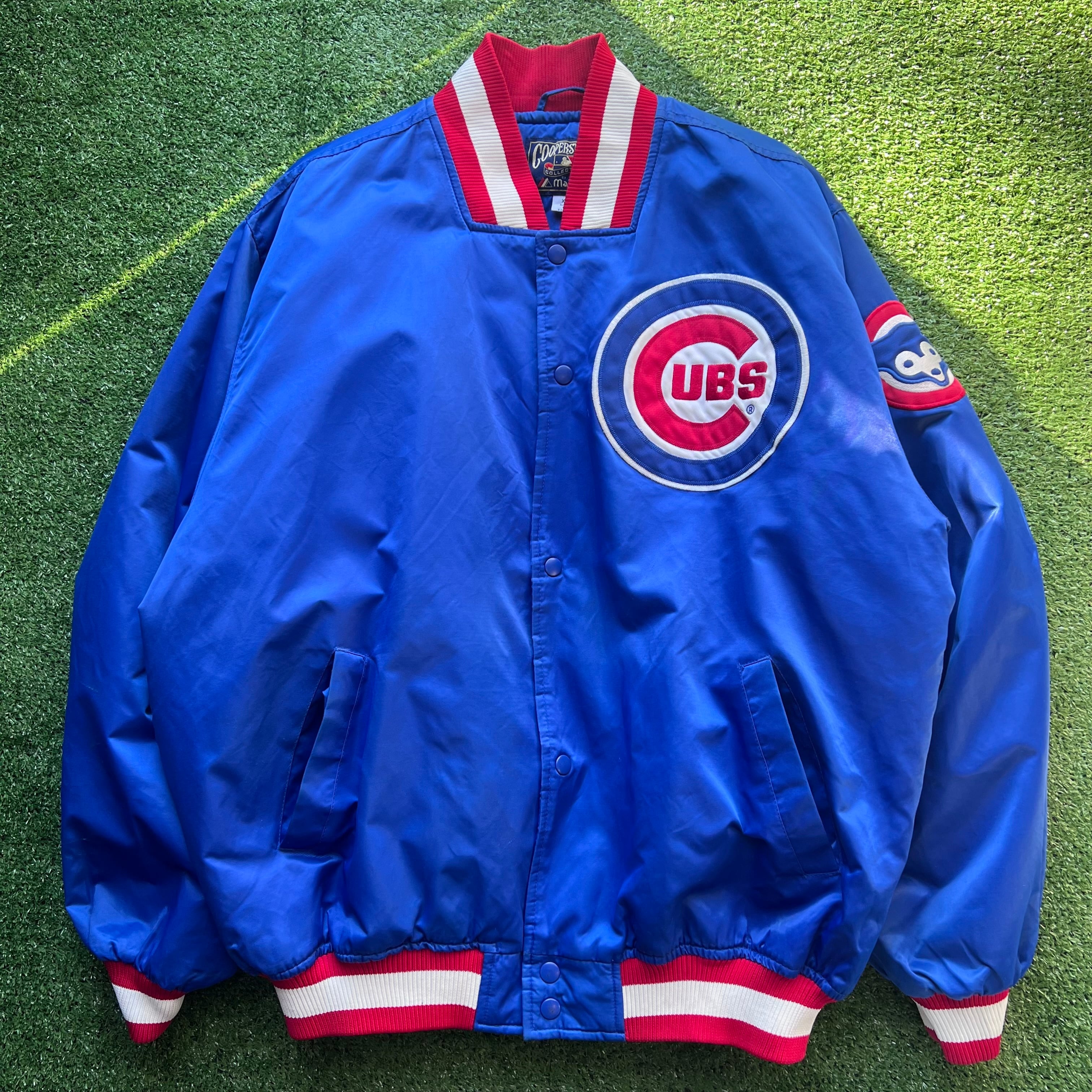 MLB 90~00s シカゴ・カブス スタジャン | 古着屋 SATO-サト-