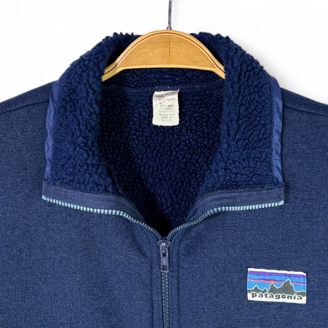 70s パタゴニア 白タグ ヴィンテージベスト 裏パイル フリースベスト