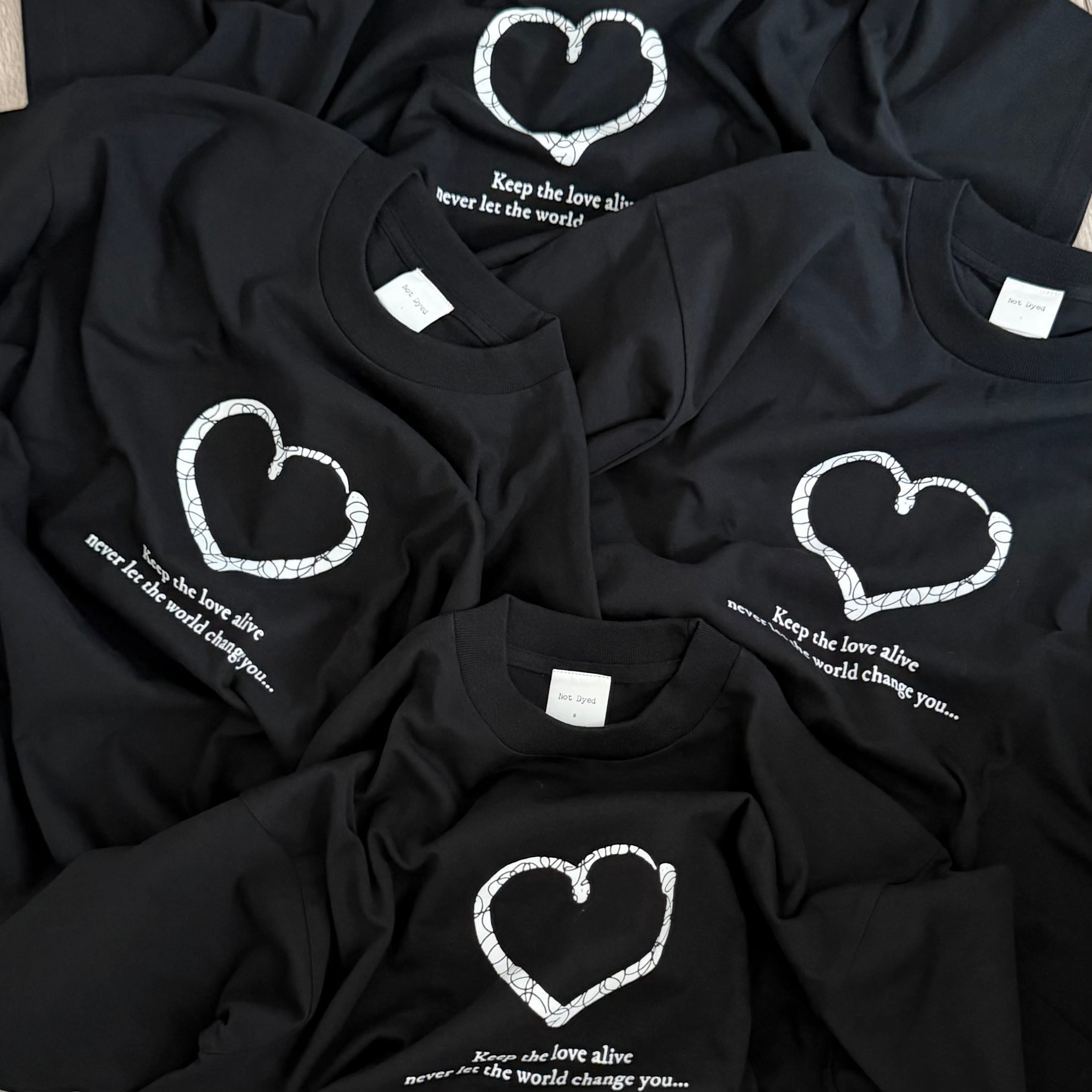 Venon heart tee | Not Dyed