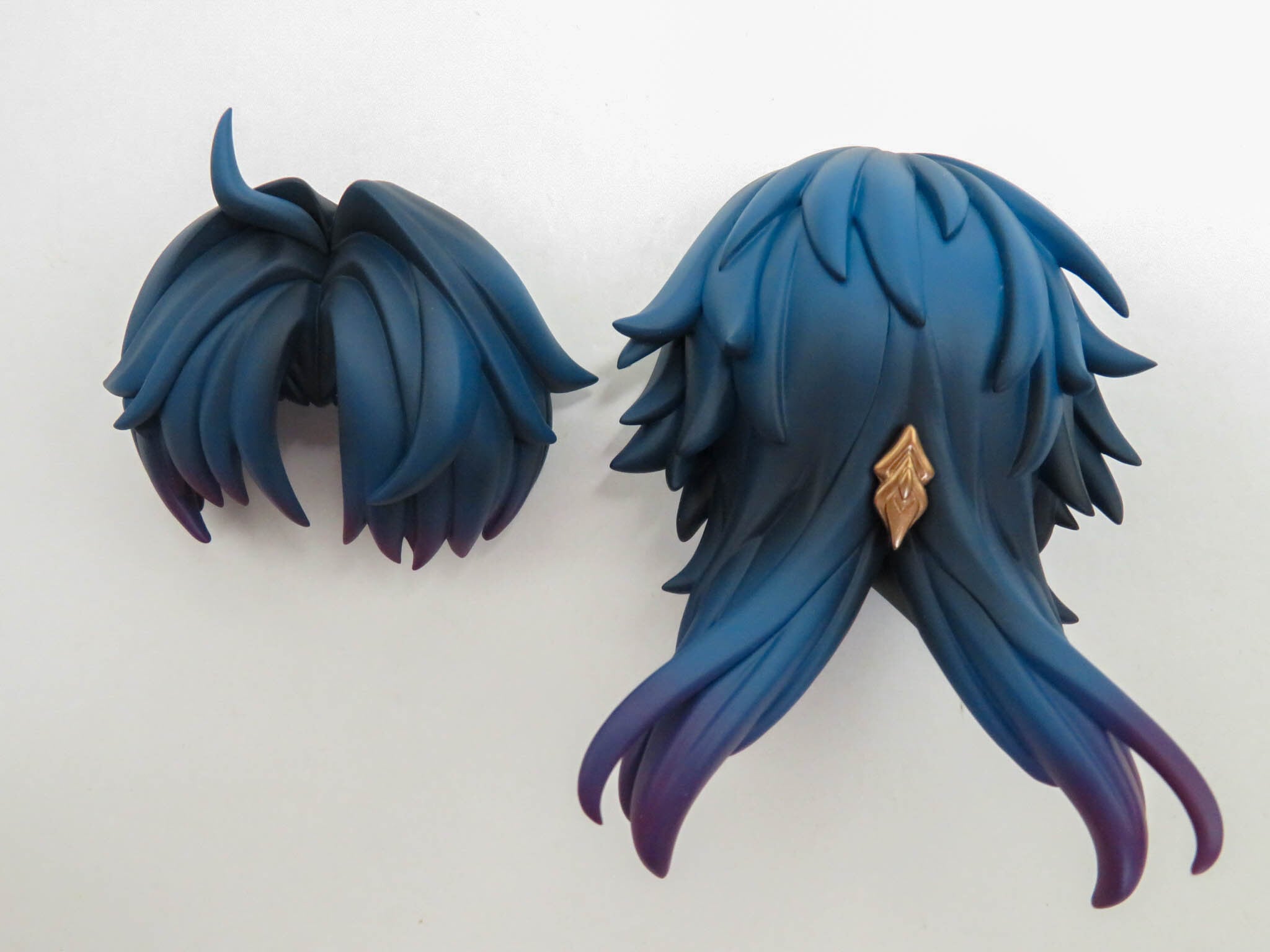 再入荷(A−ランク)【2607】 刃 髪パーツ 片目隠しロング ねんどろいど