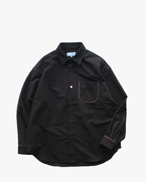 EACHTIME. Vintage Flannel Shirt Black