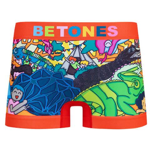 BETONES ビトーンズ BAOBAB LAND RED メンズ フリーサイズ ボクサーパンツ ※ネコポスで送料無料※ shop MIKONIN