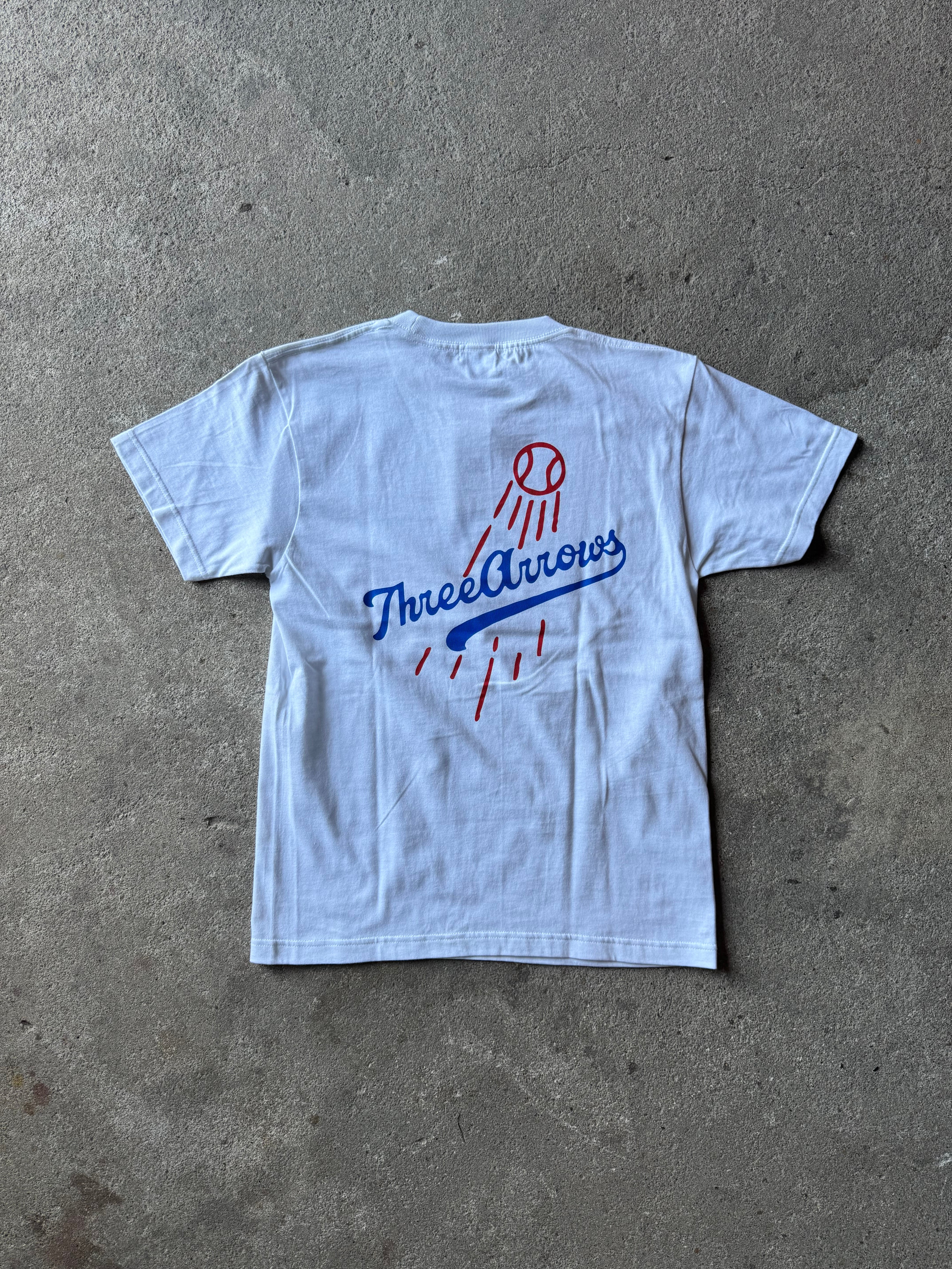 Los Arrows S/S TEE (white) | ThreeArrows(スリーアローズ)