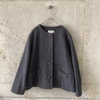 gray wool jacket