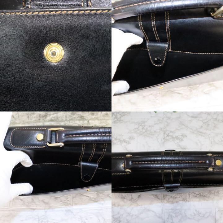 BALLY ビジネスバッグ ブリーフケース 牛革 黒 ナンバーロック 極上品