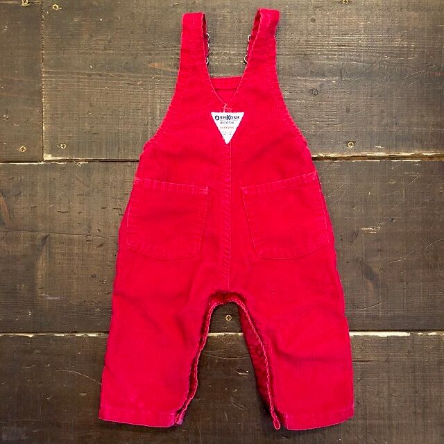 USED OSHKOSH USA製 BABY コーデュロイオーバーオール 3-6M 3-6ヶ月 | Churchill kids wear  powered by BASE