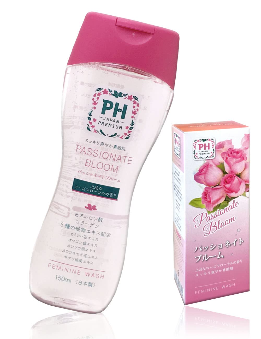 【在庫処分】PH -JAPAN- PREMIUM デリケートゾーン専用ソープ PH-JAPAN-PREMIUM フェミニンウォッシュ 150ml (パッショネイトブルーム 150ミリリットル (x 1))