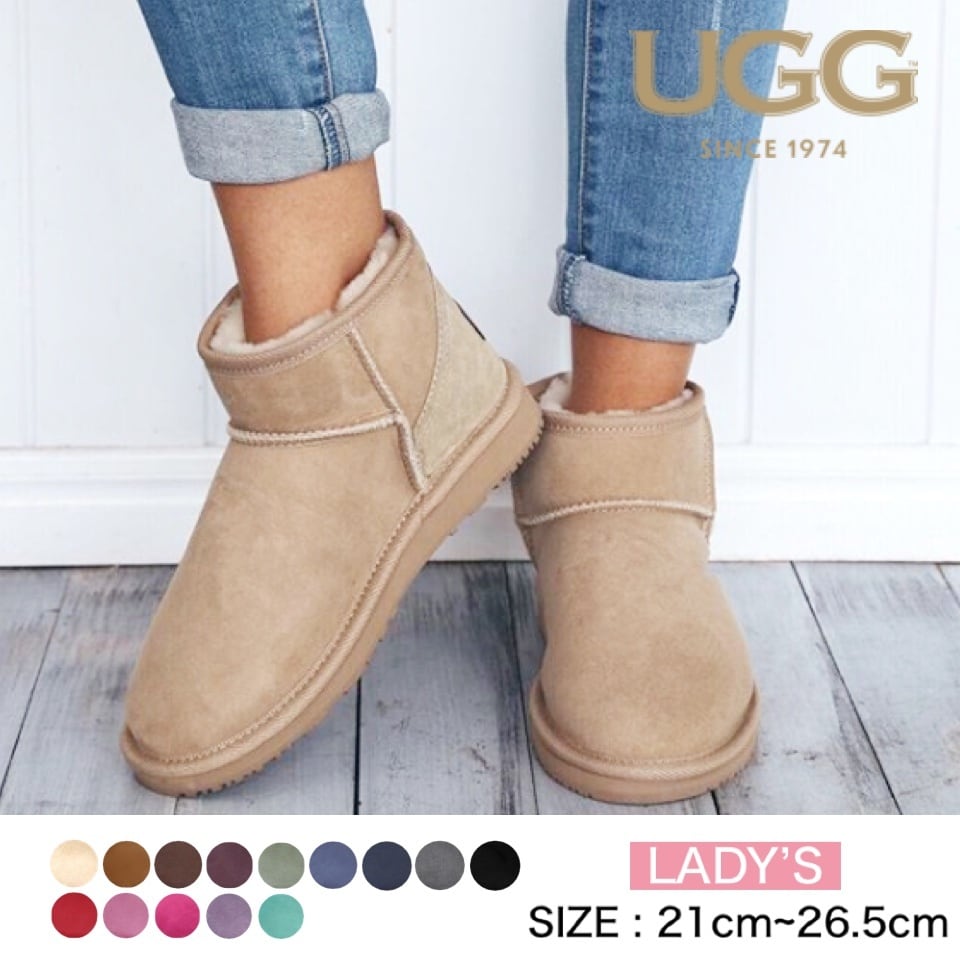 UGG アグ ムートンブーツ CLASSIC ULTRA MINI 25cm-