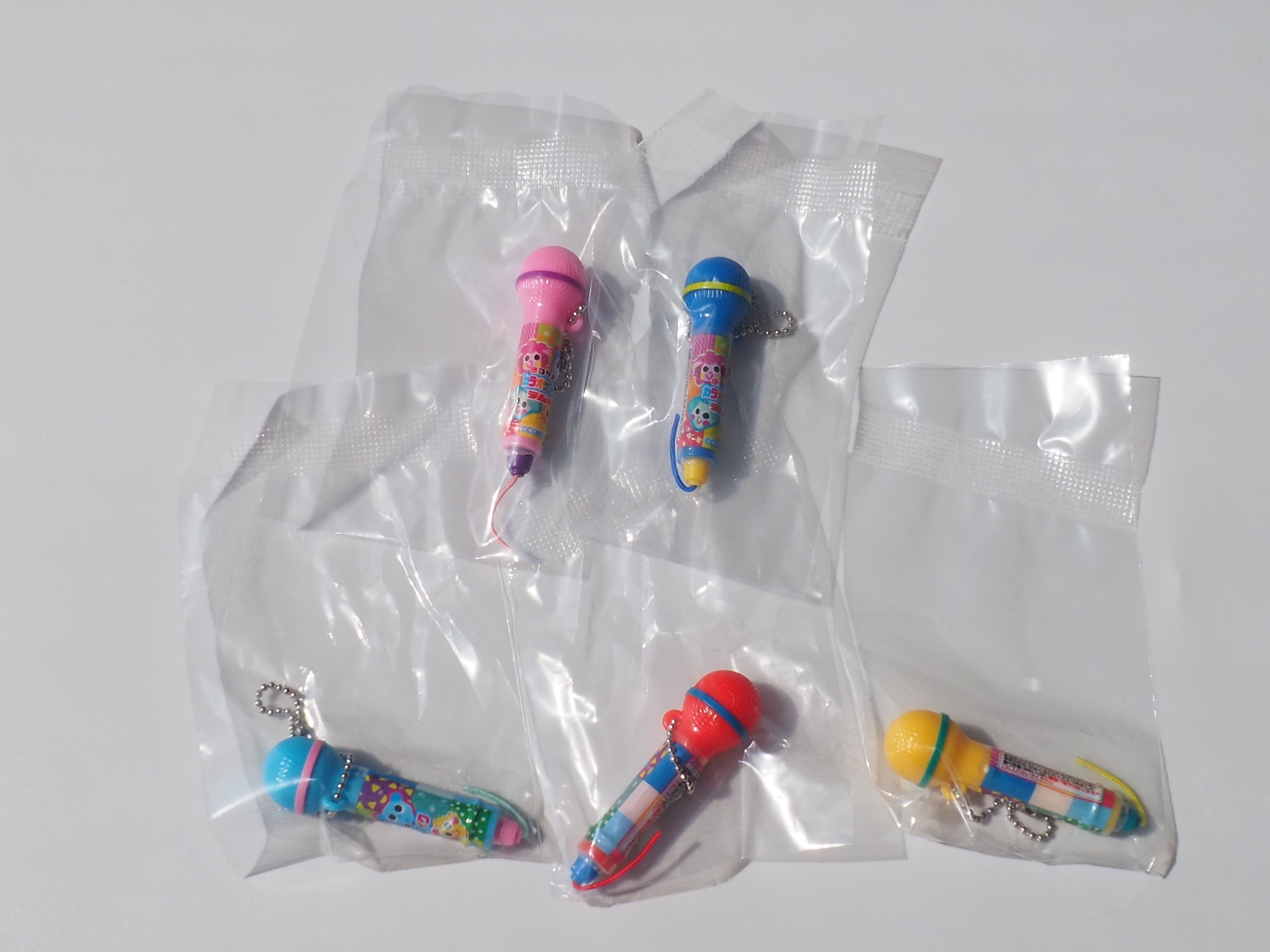 カラオケマイクラムネミニチュアマスコット①水色 | nozomiya