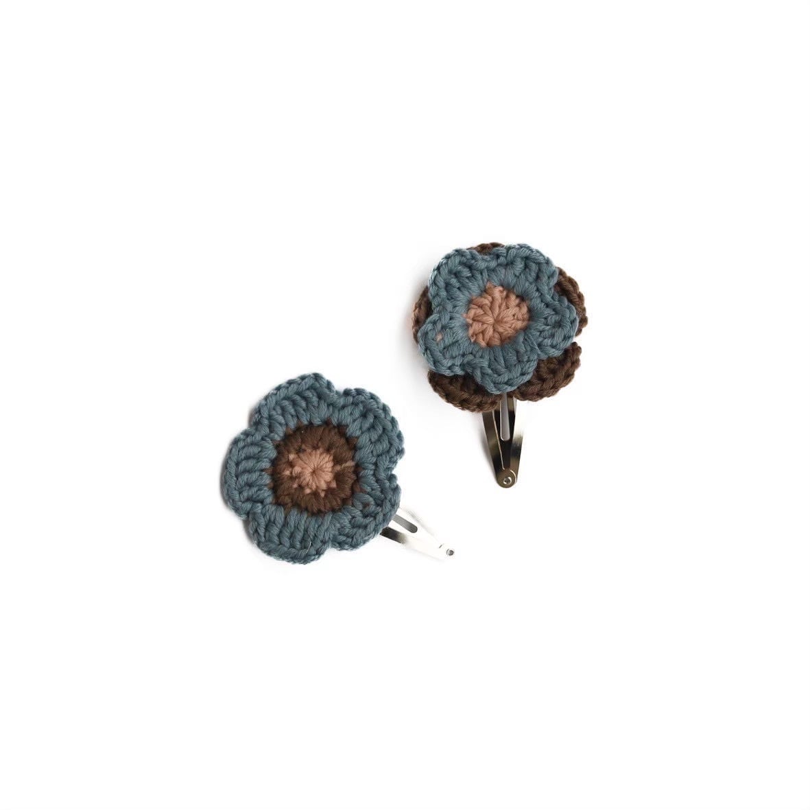 【即納】kalinka / Flower Clip Set / Moss / Flamingo