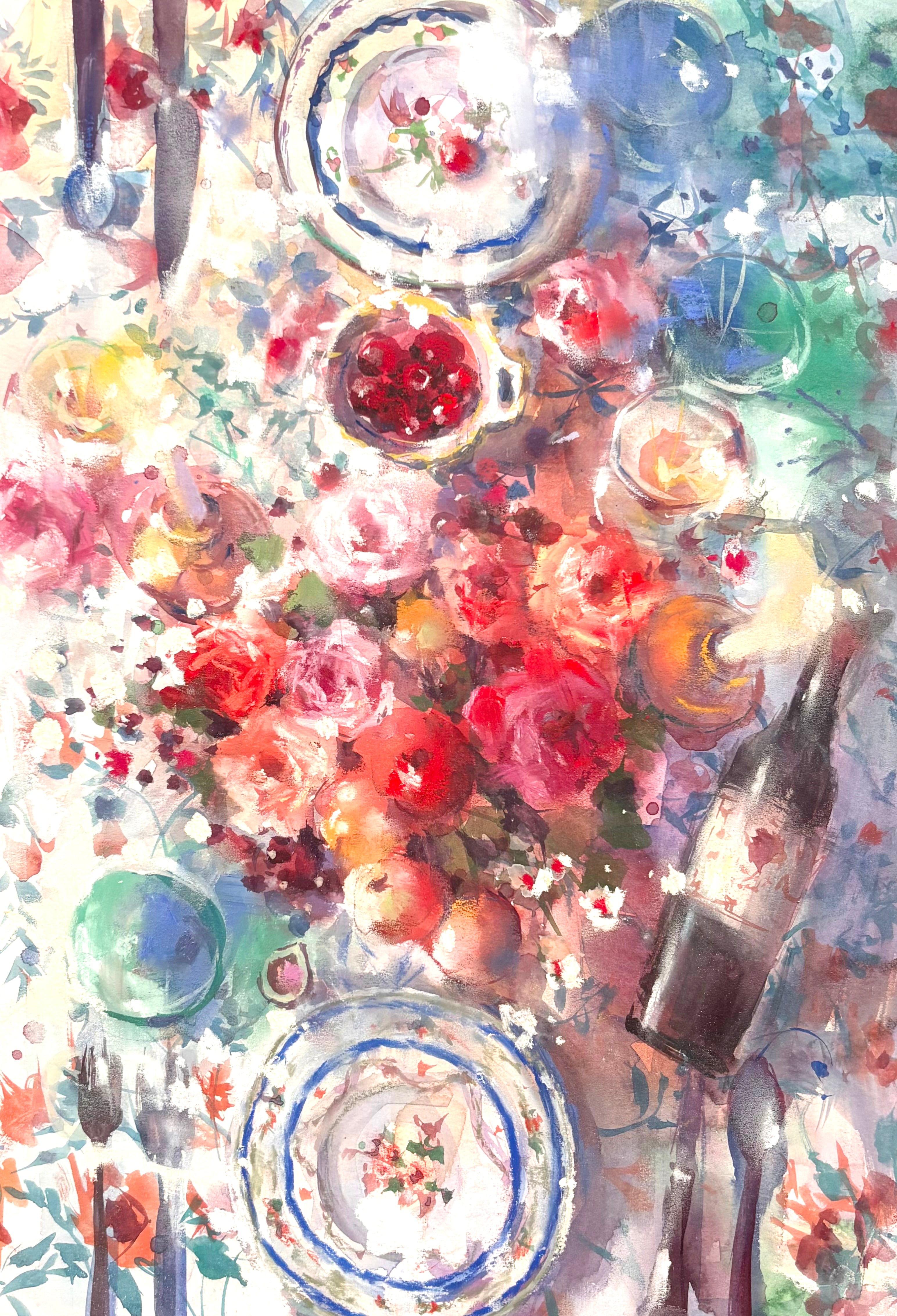 額入り壁掛け 水彩画 旭秋作　海岸 1151 vasenoir