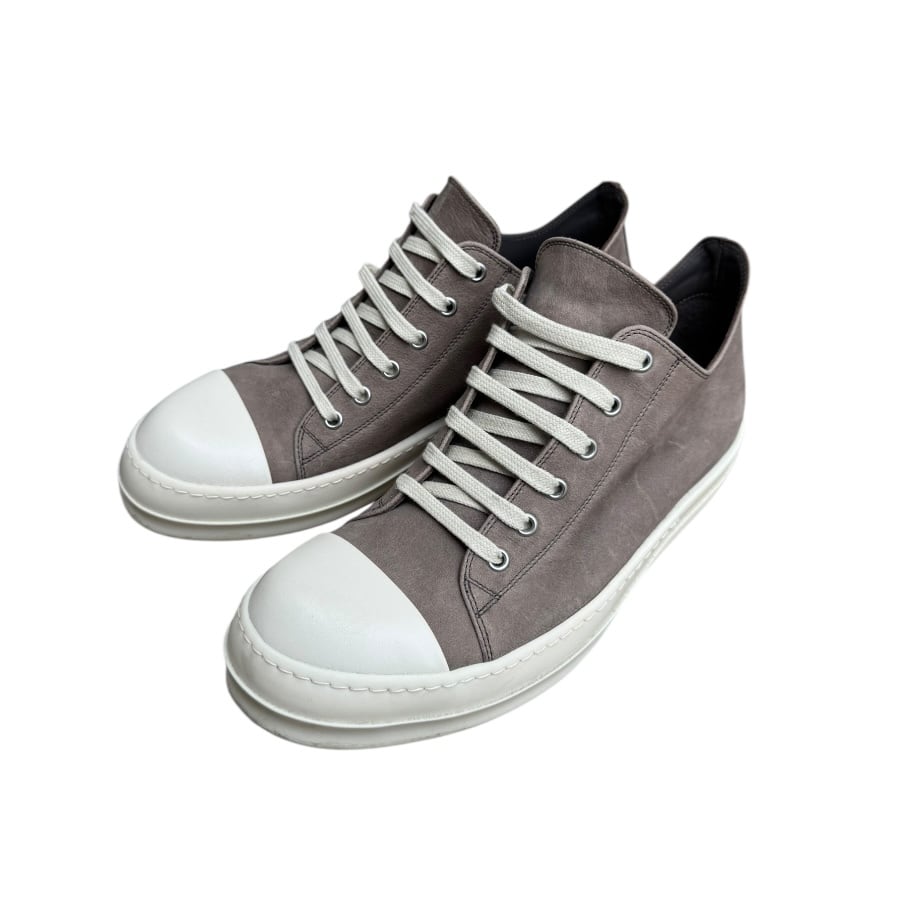 洗練されたデザイン◇Rick Owens◇ロートップ レザー スニーカー