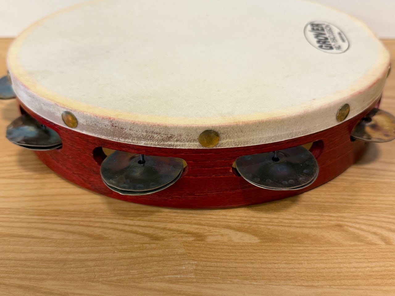 生産完了超特価]GROVER PRO PERCUSSION オーケストラタンバリン