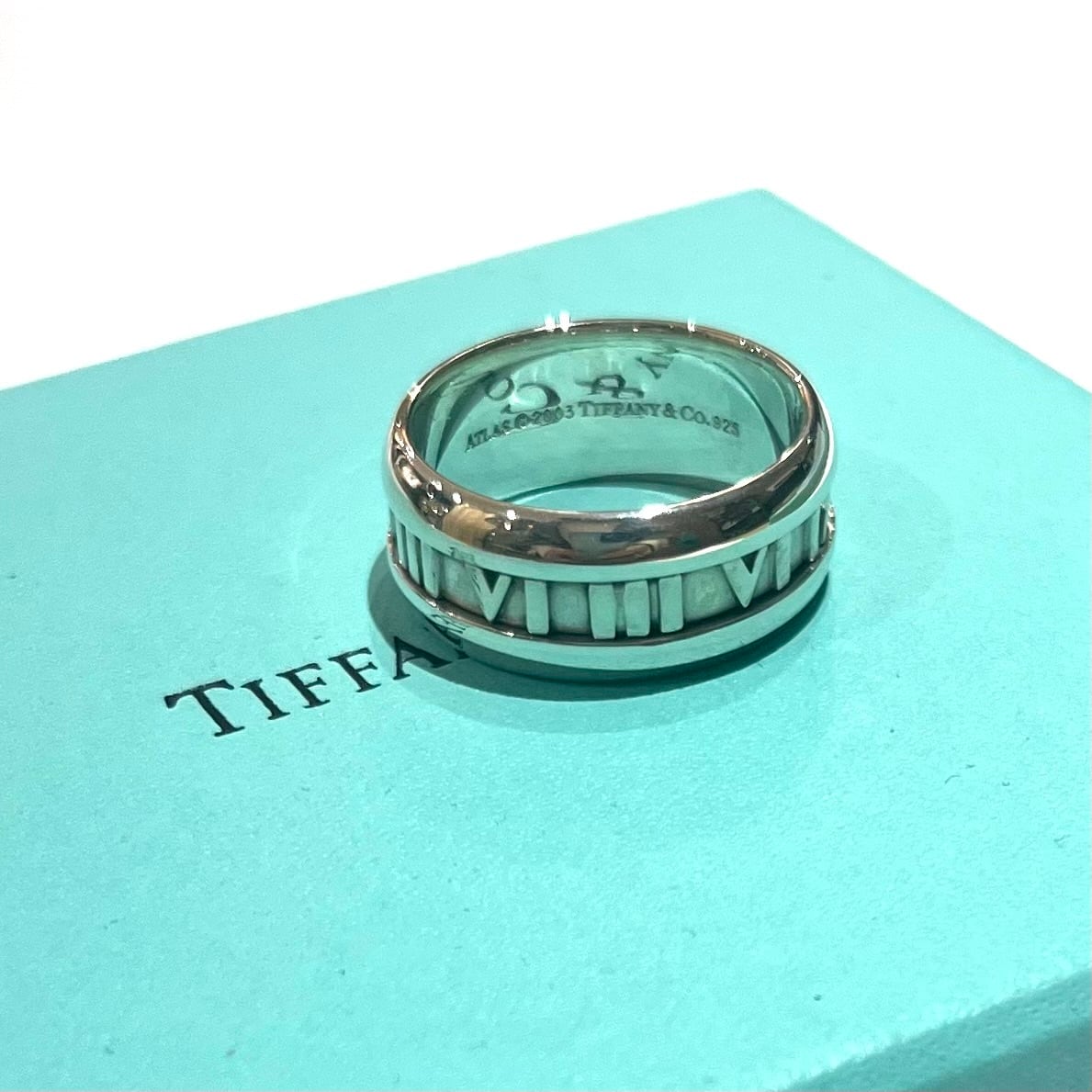 ☆ドリーム2号館☆Tiffany &Co アトラスリング/AG925 TIFFANY & Co. ティファニー アトラス リング