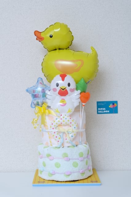 おむつケーキ2段タイプ