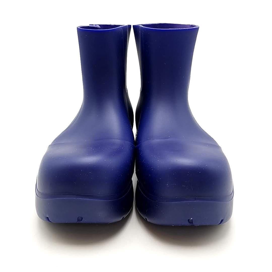 ボッテガヴェネタ パドルブーツ レインブーツ ラバー ブラック 42