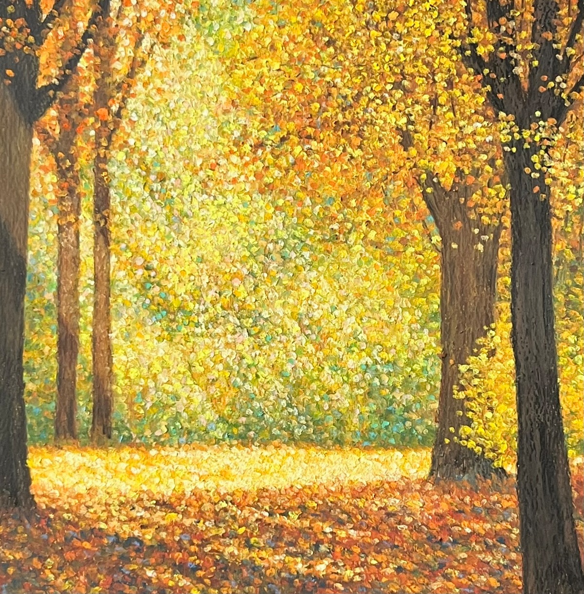 木漏れ日に癒されて KEITA PASTEL