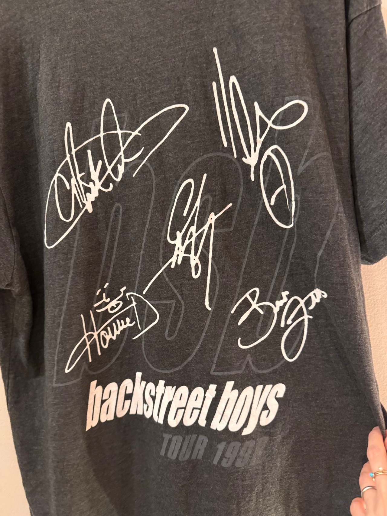 【1997年オリジナル】90s Backstreet Boys Tour T-Shirt（SCREEN STARS BEST）