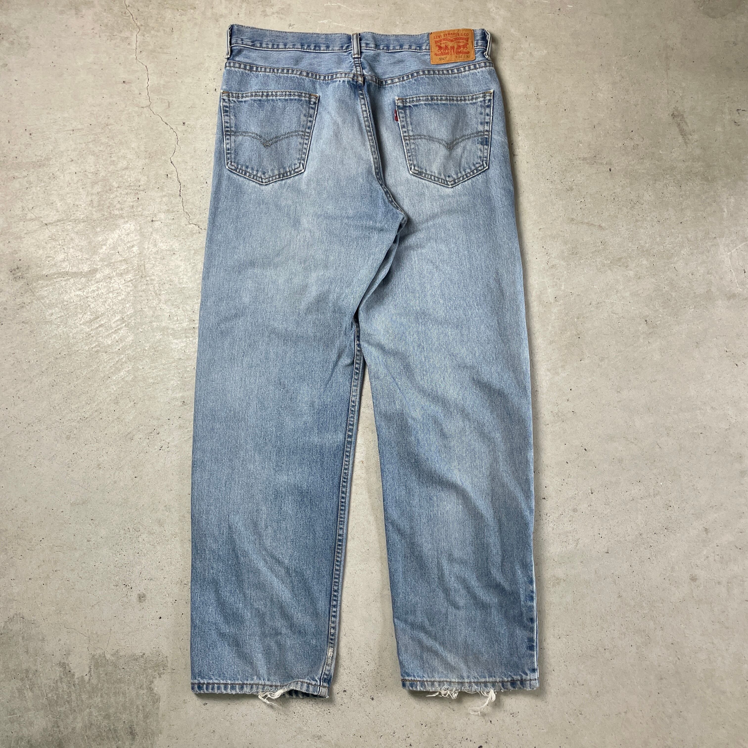 Levi's リーバイス 550 テーパード ワイド バギー デニムパンツ