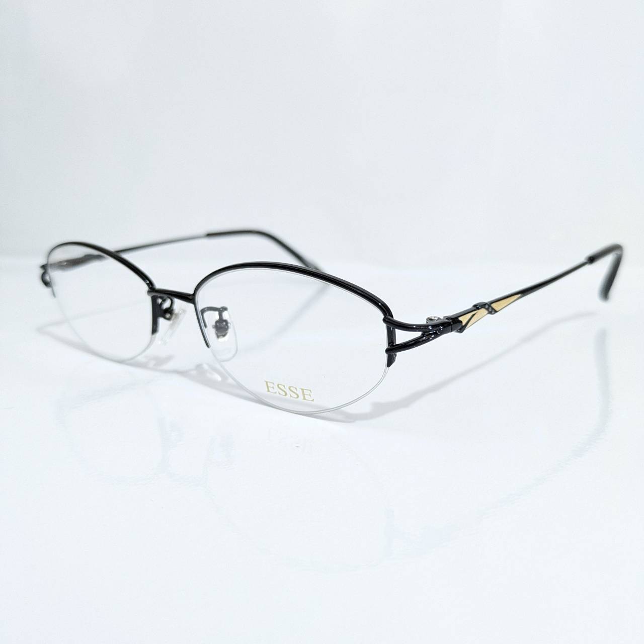 【ESSE(エッセ)】 屈折率1.67遠近両用セット ナイロール ブラック