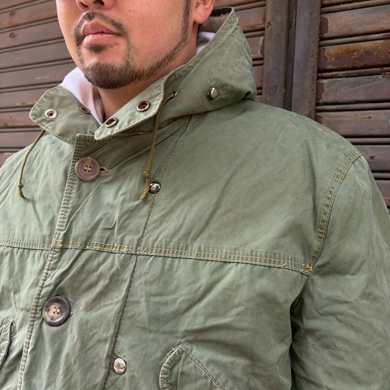 60s イタリア製 M47 モッズコート ライナー付き フィールドパーカー L