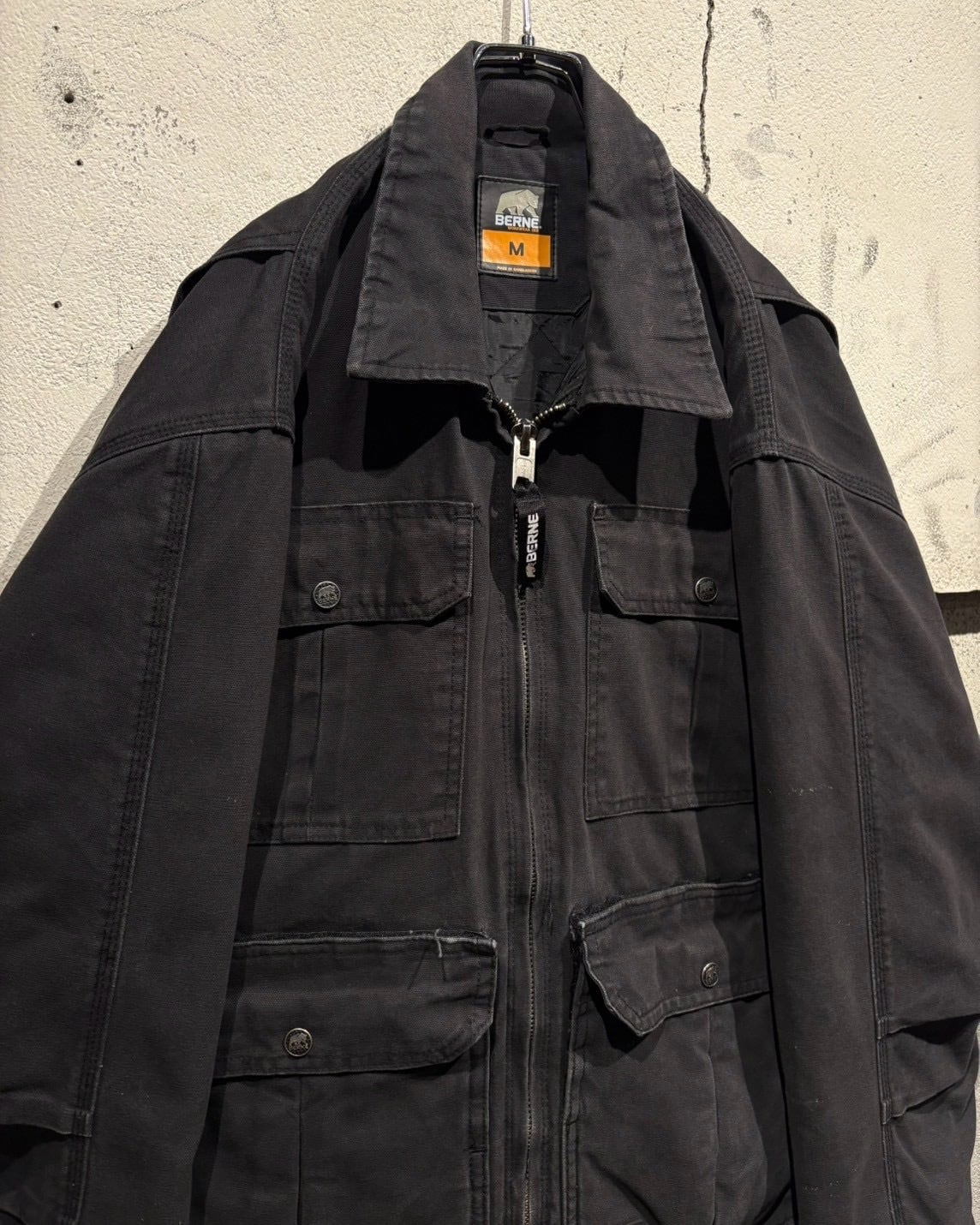 Caka otto】“BERNE” Pocket Gimmick Vintage Work Loose Jacket | Caka