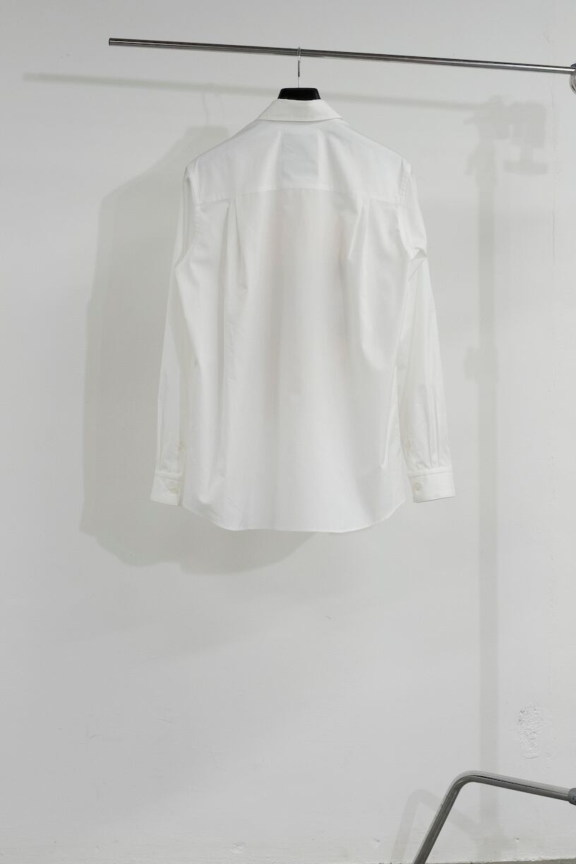 24SS】SOSHIOTSUKI FLATCOLLAR SUNFLOWER SHIRTS (PRINT_WHITE