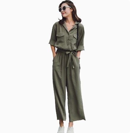 ジャンプスーツ オールインワン トップス ボトムス シャツ カットソー