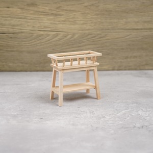 020-30050　ミニチュア家具　cabinet&shelf　フラワースタンド