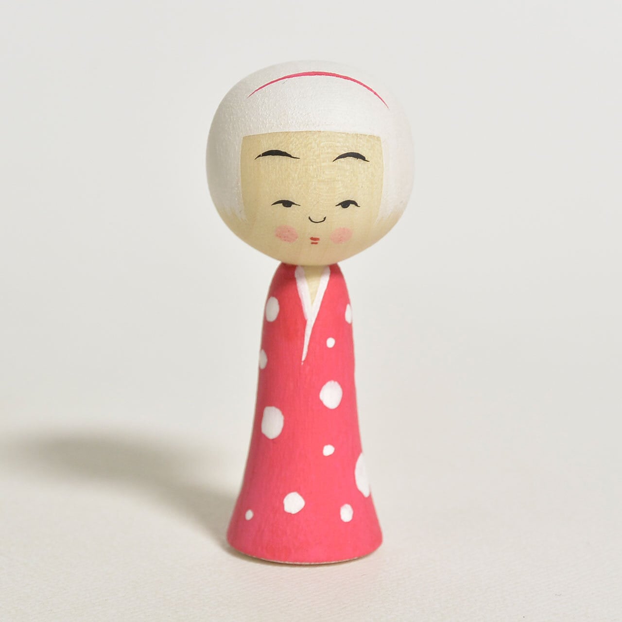 キャンディさんこけし 約2寸 約6cm 鈴木明 工人（作並系）#2479