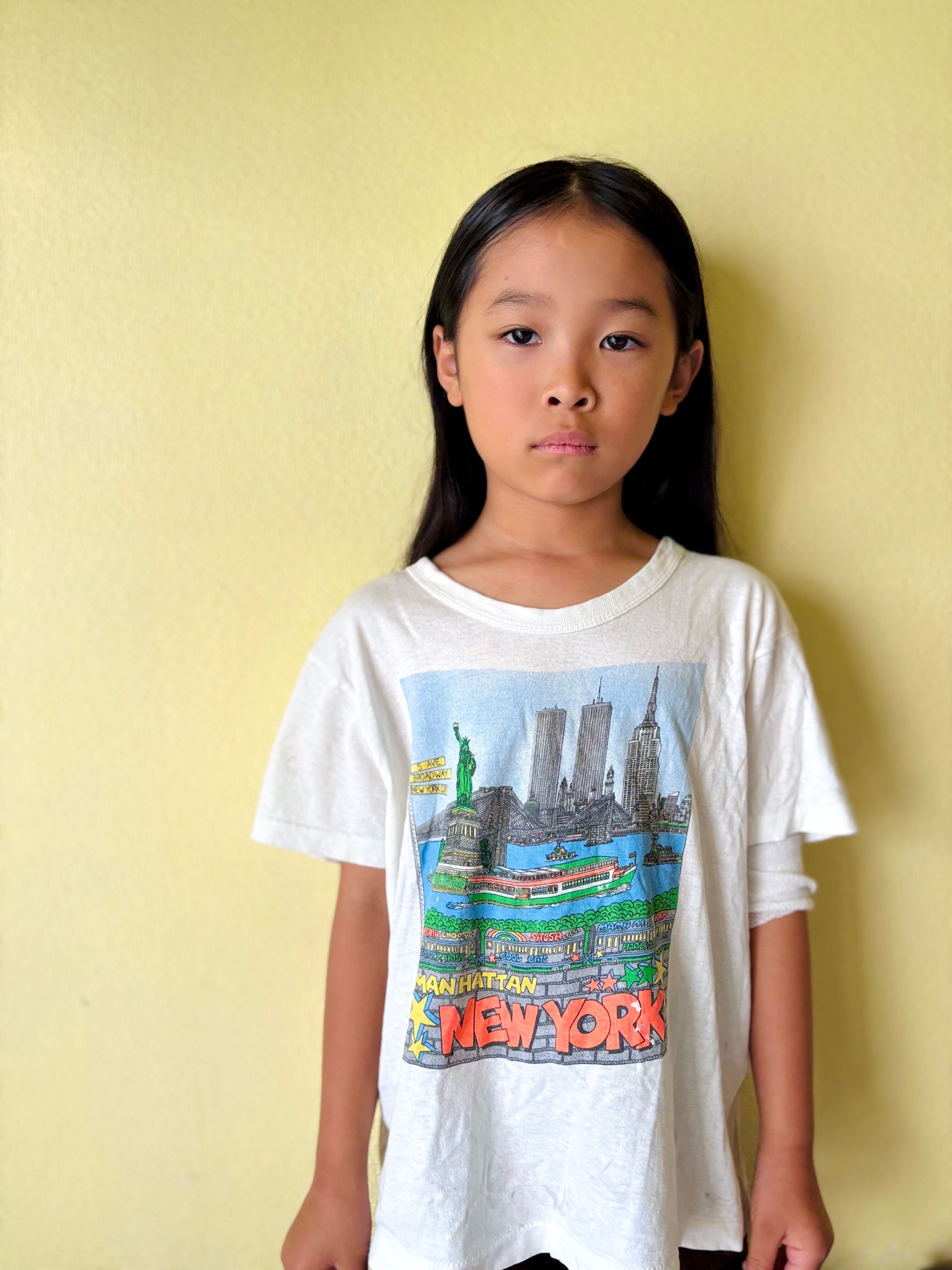 【KIDS vintage】 90's vintage NEW YORK T-sh. size:5-6y