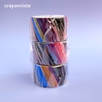 ＼在庫限り／【mina perhonen】マスキングテープ「crayonniste」