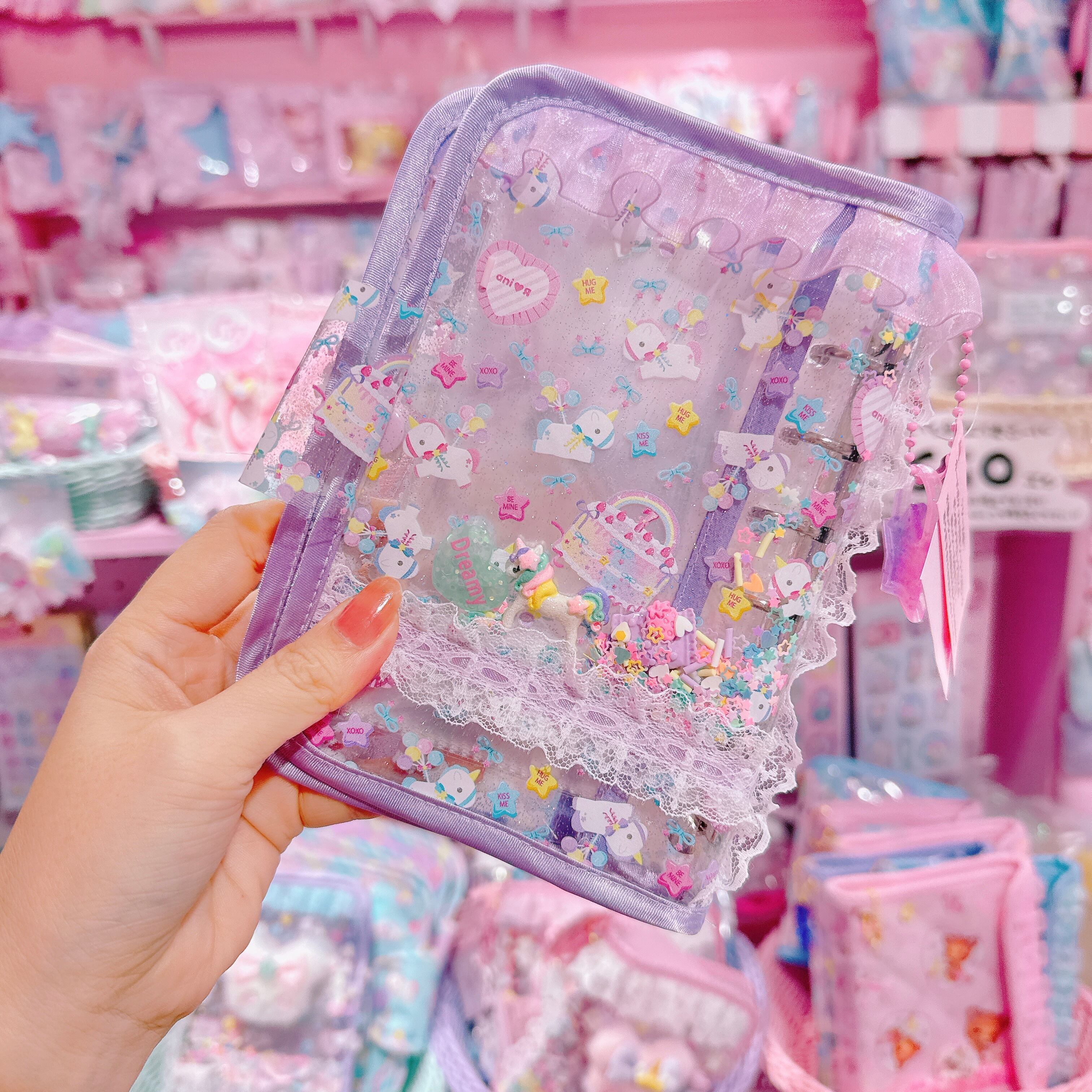 【E7】156-7ぬいぐるみ付シール帳（６穴）