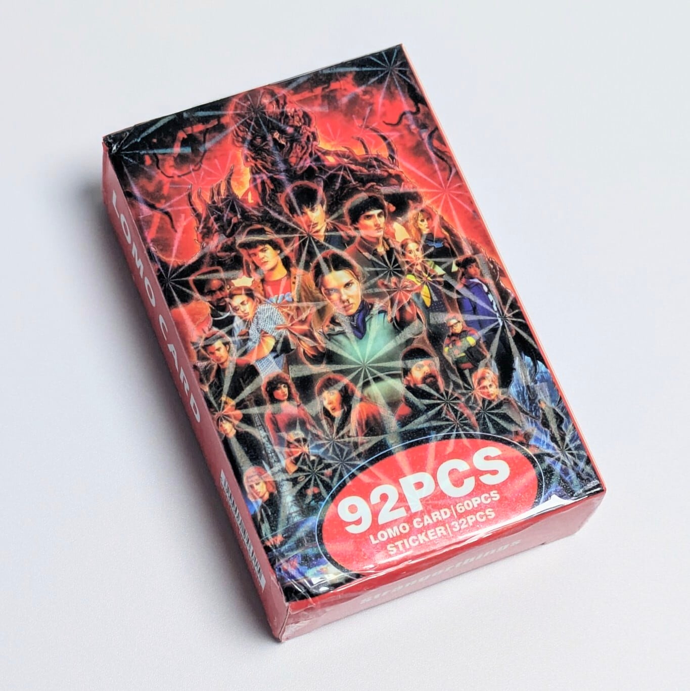 【 Stranger Things ( ストレンジャー・シングス ) 】LOMOカードセット(LOMO CARD:60PCS / STICKER:32PCS) 〚アメリカン雑貨 アメトイ〛