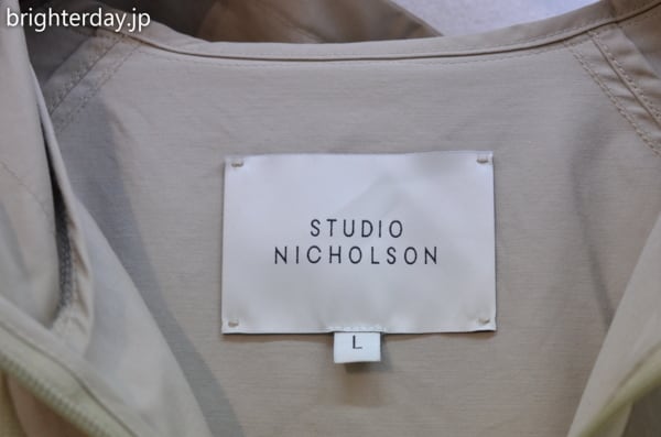 STUDIO NICHOLSON フードジャケット | goodbadstore STUDIO NICHOLSON フードジャケット | goodbadstore