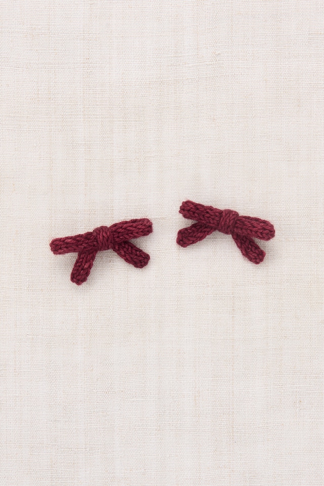 〈 Misha&Puff 26AW 〉 GOLDIE BOW SET / CAMBRIDGE