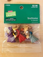 ３人の賢者ボタン６ピース