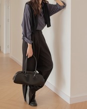 Design draped long sleeve Shirt T20064