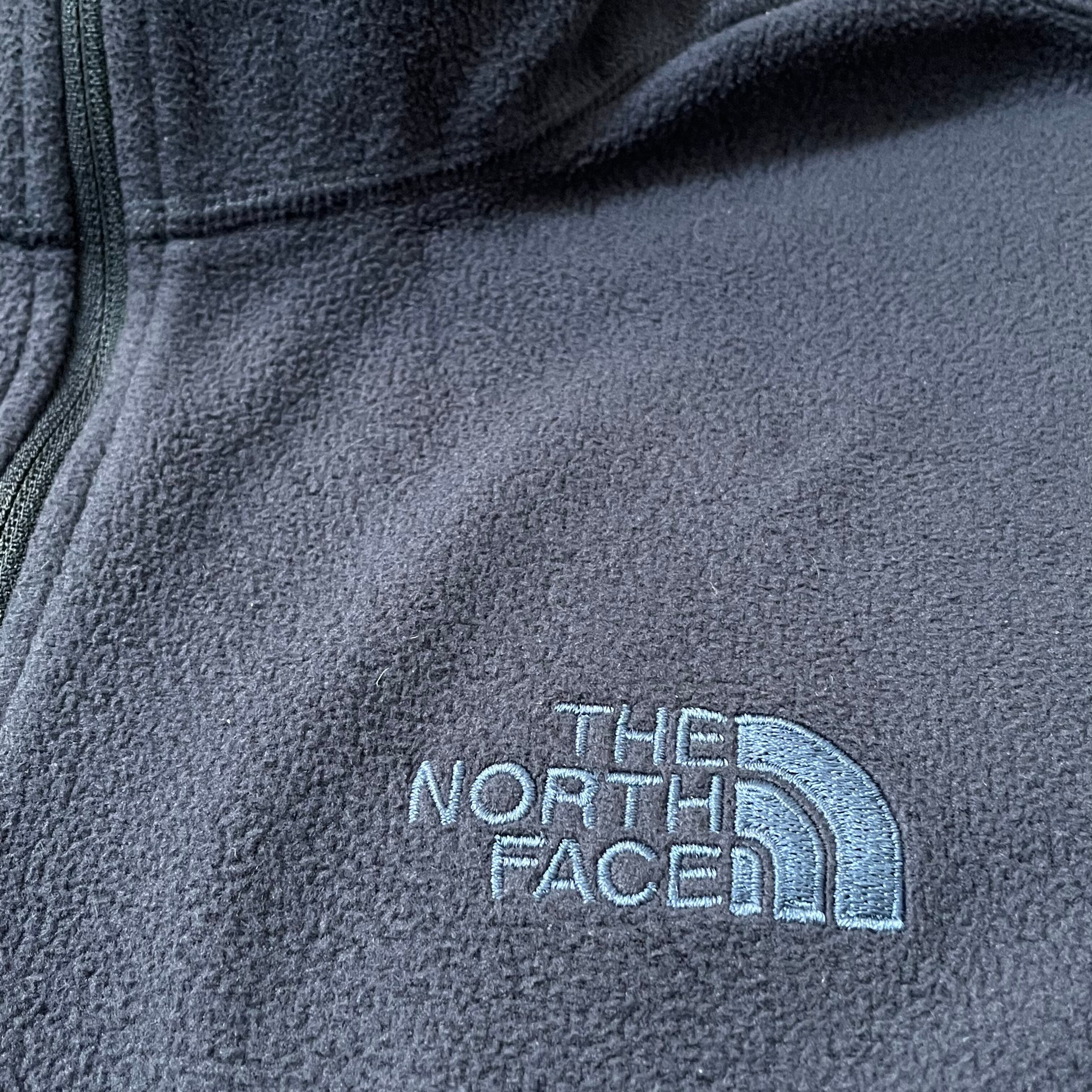 THE NORTH FACE】フリースジャケット ハーフジップ ワンポイントロゴ ...