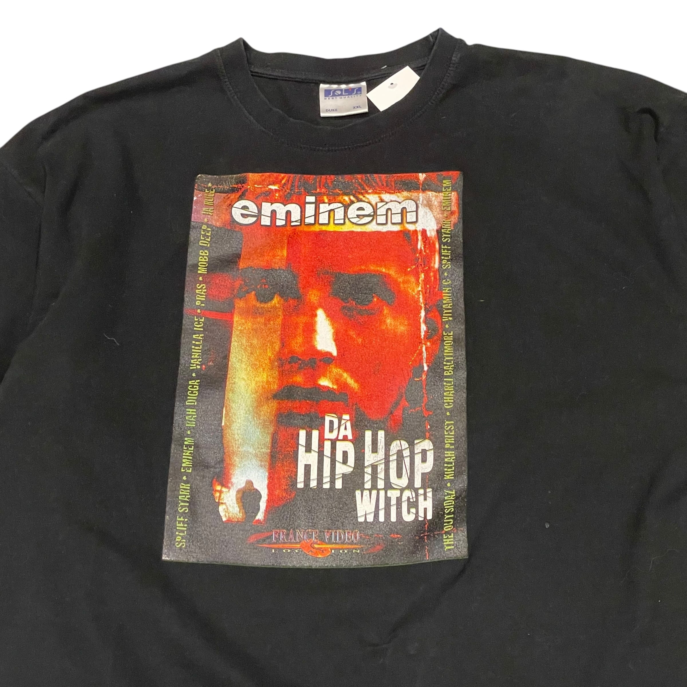 だ*だ様 00s EMINEM エミネム 鬼フェード ロンTEE 2000s〜EMINEM “DA HIP HOP WITCH” movie video T- shirt | What'z up
