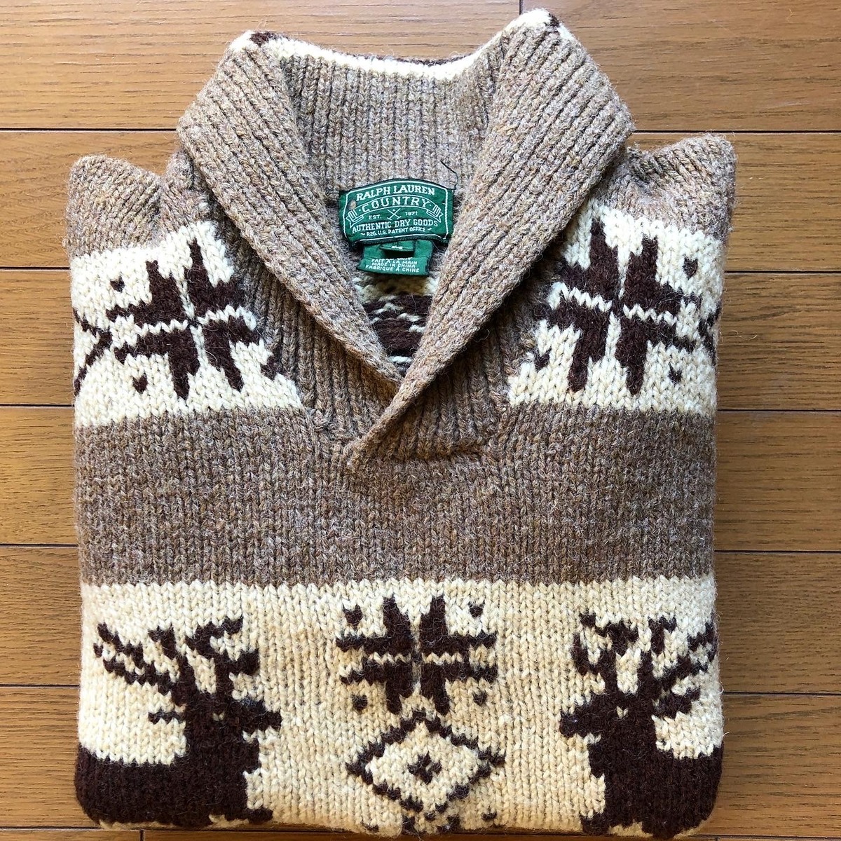 90年代 ユーズド Ralph Lauren Country カウチンセーター | Room Style 