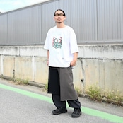 Leh(レー)Layered Wide Track Pants style